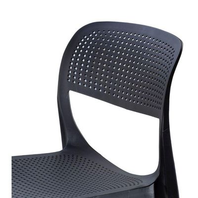 Conjunto Mesa Noronha 220cm Madeira Com 8 Cadeiras Zoe Cinamomo Imbuia/preta