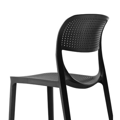 Conjunto Mesa Noronha 220cm Madeira Com 8 Cadeiras Zoe Cinamomo Imbuia/preta
