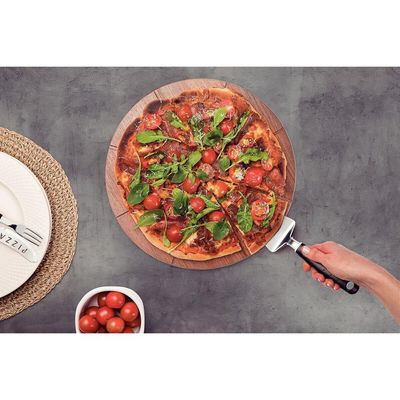 Espatula Para Pizza Tramontina Utilita Em Aço Inox Com Cabo De Polipropileno Preto