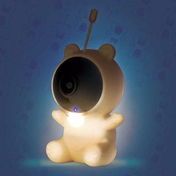 Babá Eletrônica Wifi Peek-a-Boo com Câmera Bivolt Multikids Baby - BB1156 BB1156