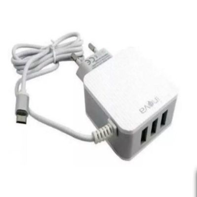 Carregador Inteligente V8 2 USB 3.1A CAR-8490 Branco