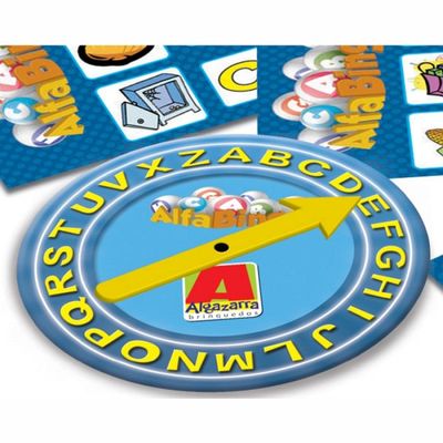 Alfabingo - Bingo de Letras e Figuras - Algazarra