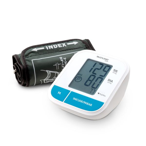 Monitor De Pressão Arterial de Braço Multilaser Saúde - HC206 HC206 Monitor De Pressão Arterial de Braço Multilaser Saúde - HC206 HC206