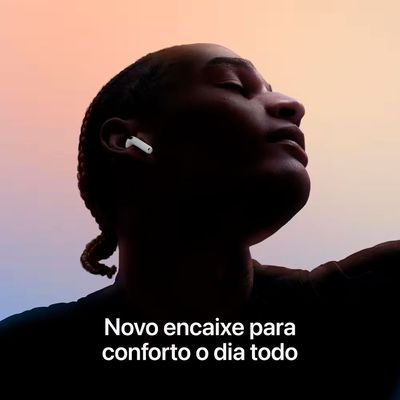 AirPods 4 Branco Intra-auricular Apple Branco
