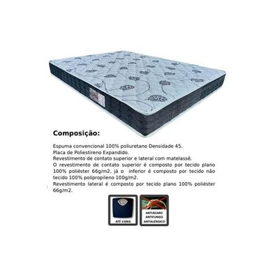 Cama Box Baú Casal: Colchão Anatômico Orthoflex D45 / Ep Cecina + Base Crc Suede Gray(138X188)