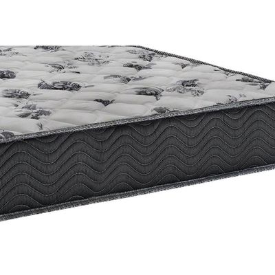 Cama Box Baú Queen: Colchão Anatômico Ortobom D33 / Ep Iso 100 Ultra Firme + Base White(158X198)