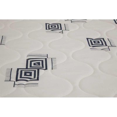 Cama Box King: Colchão Espuma Ortobom D45 Light Saúde + Base Crc Courano White(186X198)