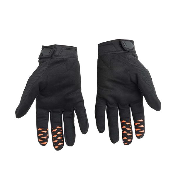 Luva para Motociclista Dedo Longo Tam. P Material Emborrachado e Couro Atrio - MT033 MT033