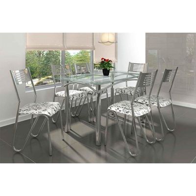 Base De Mesa P/ Cozinha Elba M004 S/ Tampo Cromado - Kappesberg
