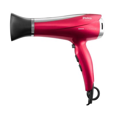 Secador de Cabelos Philco Bivolt 2200W PSC2300 Motor DC Bivolt
