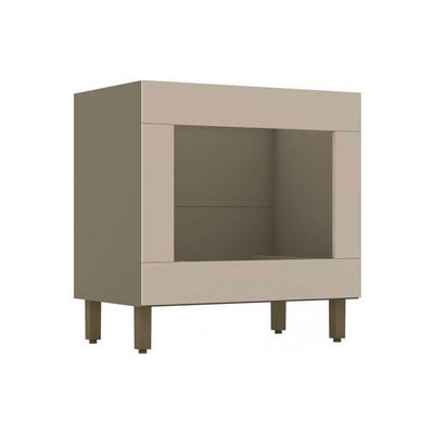 Balcão De Cozinha Connect P/ Forno Embutir 80cm Duna/cristal - Henn