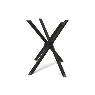 Base Mesa De Jantar Volga M008 S/ Tampo Preto Fosco - Kappesberg