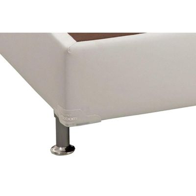 Cama Box Base Queen Universal Courano White (158x198x20) - Ortobom