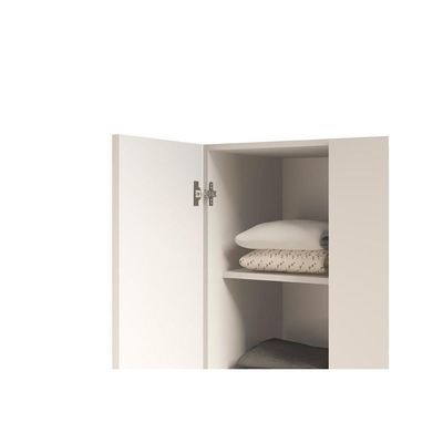 Armário Multiuso Lavanderia 525 C/ 2 Portas Noce - Carraro