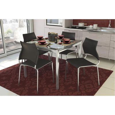 Base Mesa De Jantar Reno M002 S/ Tampo Cromado - Kappesberg