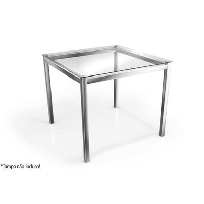 Base Mesa De Jantar Reno M002 S/ Tampo Cromado - Kappesberg