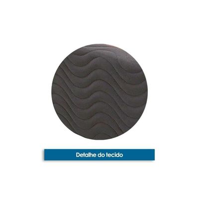 Cama Box Base Queen Universal Suede Gray (158x198x20) - Ortobom