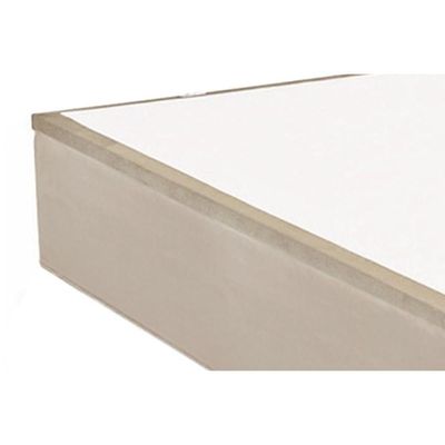 Cama Box Baú Solteiro Universal Suede Clean (88x188x35) - Costa Rica