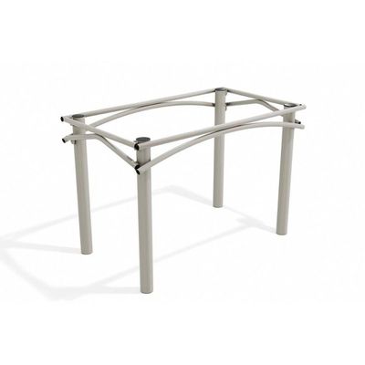 Base Mesa De Jantar Elba M004 S/ Tampo Níquel - Kappesberg