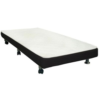 Cama Box Base C/auxiliar Casal Revolution Courano Nero Black (138x188) - Ortobom