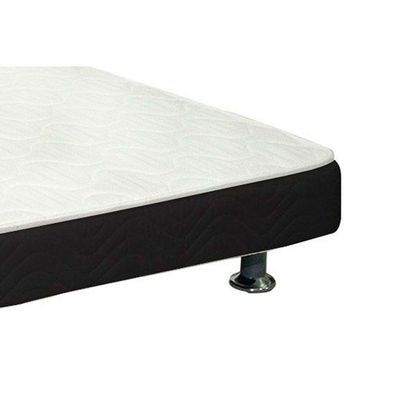 Cama Box Base C/auxiliar Casal Revolution Courano Nero Black (138x188) - Ortobom