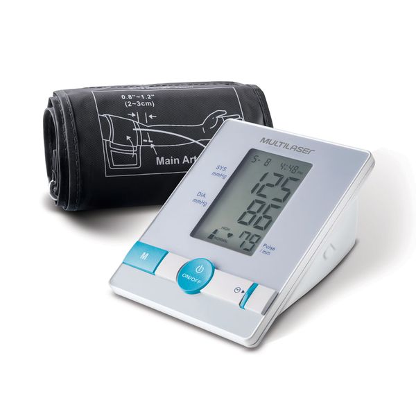 Monitor De Pressão Arterial de Braço - Multilaser Saúde - HC076 HC076 Monitor De Pressão Arterial de Braço - Multilaser Saúde - HC076 HC076