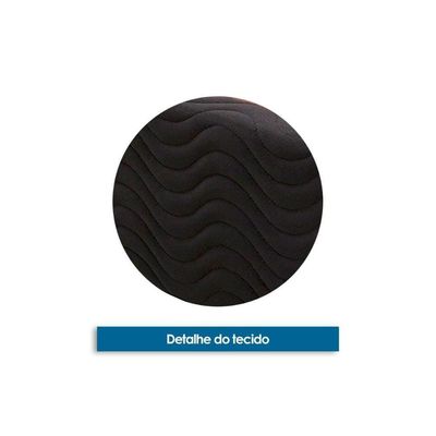 Cama Box Base Casal Universal Suede Black (138x188x20) - Costa Rica