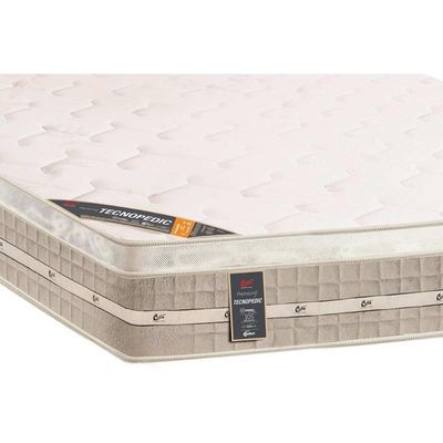 Colchão Solteirão Molas Bonnel Premium Tecnopedic Euro Pillow (96x203x30) - Castor