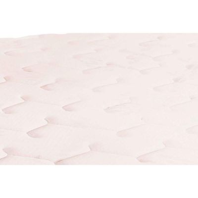 Cama Box King: Colchão Molas Bonnel Castor Tecnopedic Premium + Base Crc Suede White(193X203)