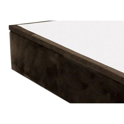 Cama Box Baú Casal Suede Brown (138x188x35) Costa Rica