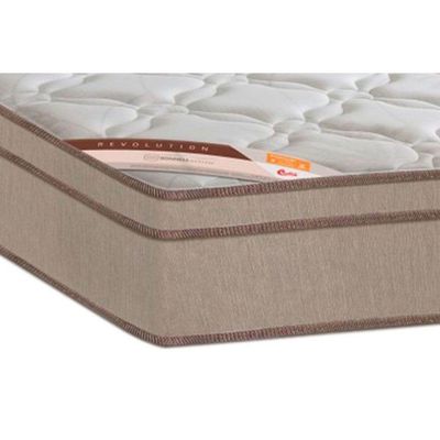 Cama Box King: Colchão Molas Pocket Ensacadas Castor Revolution Híbrido + Base Black(193X203)