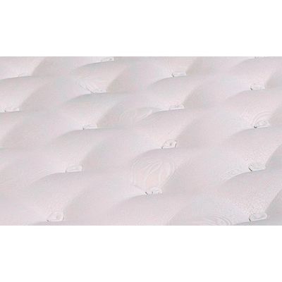 Cama Box King: Colchão Molas Ensacadas Castor Pocket Kingdom Aloe Vera + Base White(193X203)
