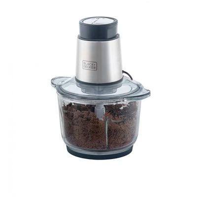 Miniprocessador MP300G Inox 2 velocidades 300W BlackeDecker Inox / 220V