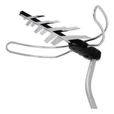 Antena Tv Externa Digital Aquário DTV-3000 VHF UHF FM HDTV