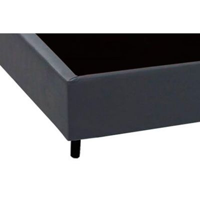 Cama Box Base Solteiro Universal Courano Gray (88x188x20) - Costa Rica