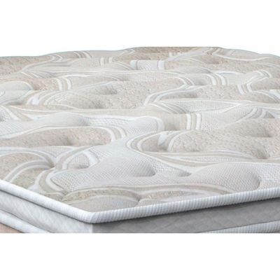 Cama Box Baú Queen: Colchão Molas Ensacadas Orthoflex Masterpocket Pleasure + Base Clean(158X198)