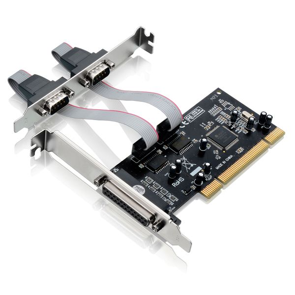 Placa PCI Multilaser com 2 Portas Seriais + 1 Porta Paralela de 32 Bits - GA129 GA129