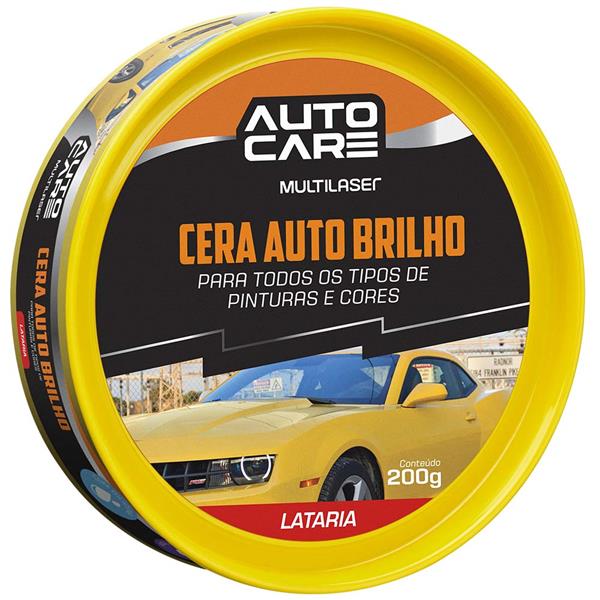 Cera Autobrilho Autocare Pastosa Lata 200G - AU445 AU445