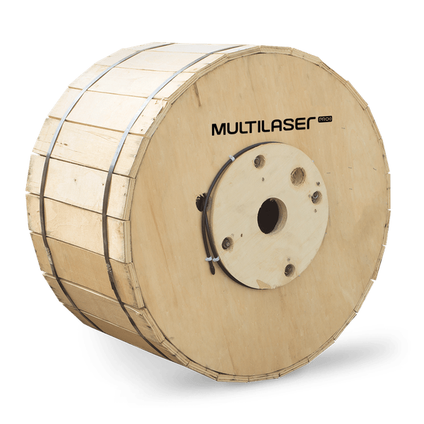 Cabo de fibra óptica AS 80 - 24 Fibras (2.000 metros) - RE831 RE831