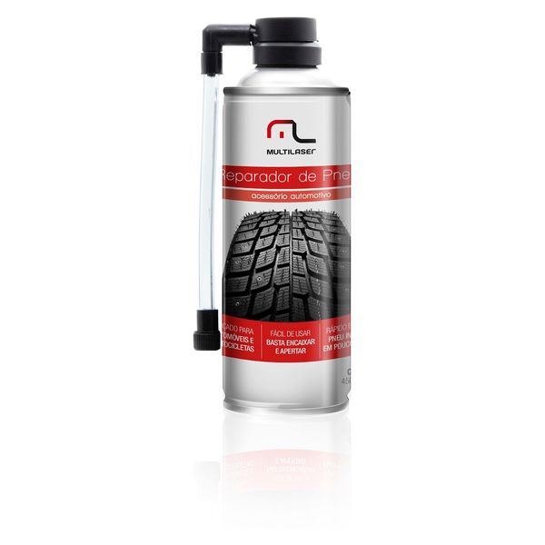 Reparador De Pneus Multilaser Para Emergencias Unica Utilizacao - AU400 AU400 Reparador De Pneus Multilaser Para Emergencias Unica Utilizacao - AU400 AU400
