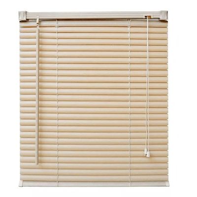 Persiana Evolux Horizontal De Pvc 130x80 Cm Sofisticada Bege