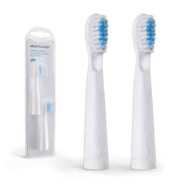 Refil Para Escova Dental Elétrica Adulto - Health Pro - Multilaser Saúde - HC109X HC109X