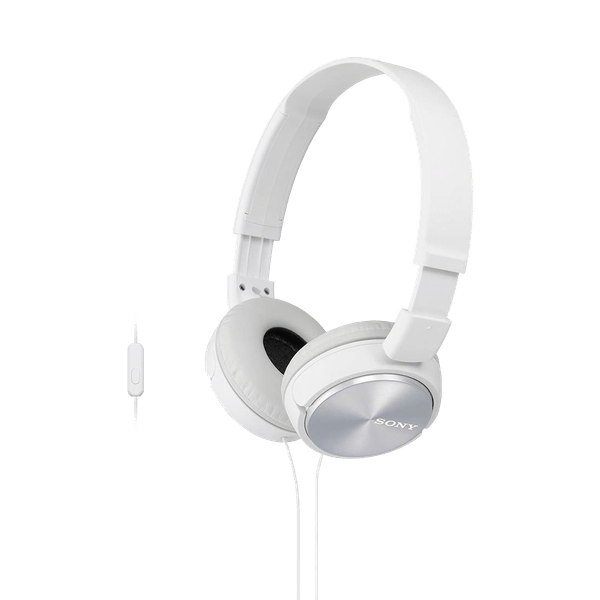 Headphone Com Fio Sony Branco - MDRZX310APWZUC MDRZX310APWZUC