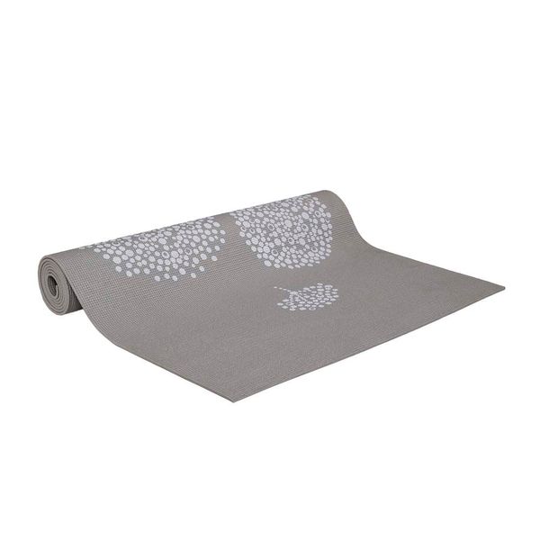 Combo Fit - Tapete de Yoga Premium Com Estampa Primavera Cinza e Expansor Fitness Preto Atrio - ES2201K ES2201K