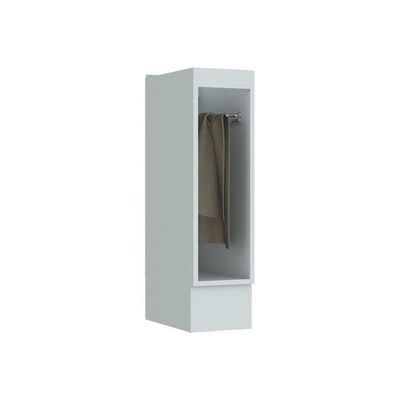 Balcão De Cozinha Americana C/ Porta Toalha S/ Tampo 20cm Branco - Henn