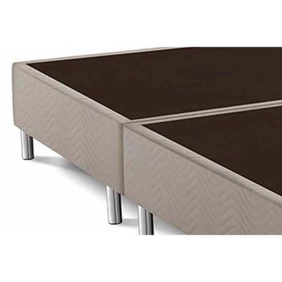 Cama Box Base Casal Universal Suede Clean (138x188x20) - Costa Rica