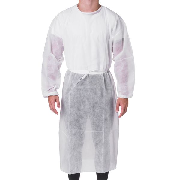 Avental Descartável 20g Embalagem com 10 unidades Multilaser Saúde - HC502 HC502 Avental Descartável 20g Embalagem com 10 unidades Multilaser Saúde - HC502 HC502