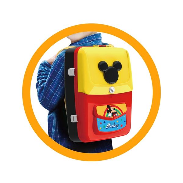 Mochila de Atividades Mickey com Canetinhas e Acessórios Multikids - BR1587 BR1587