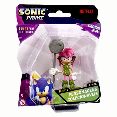 Boneco Colecionável 6,5cm Sonic Prime - Thorn Rose