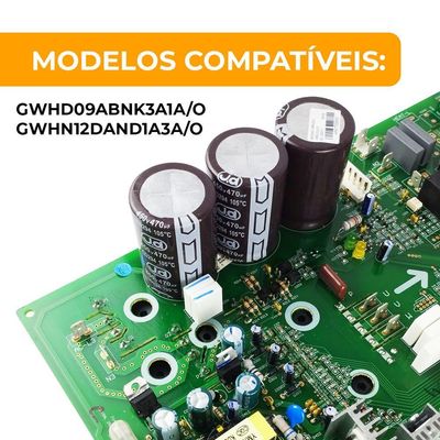 Placa Condensadora Inverter Gree Gwhd09 Gwhn12 30039363 único